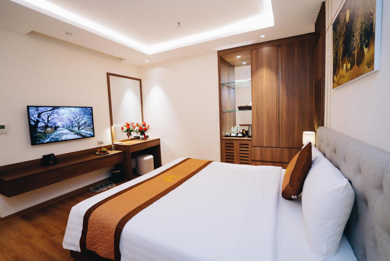 Manh Quan Luxury Hotel Vinh Yen Exterior photo